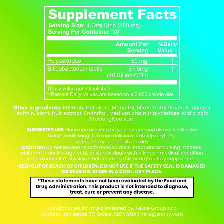 Probiotic + Metabolism Strips
